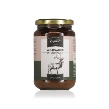 Wildsauce mit Steinpilzen, 350 ml / Glas